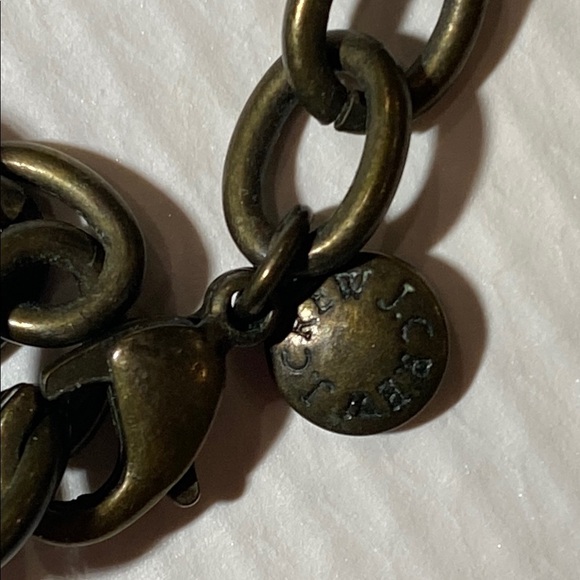 J. Crew Black and Blue Necklace Striking Bib Design - Picture 5 of 6